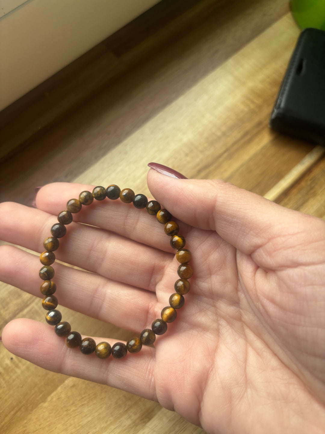 Tigerauge-Armband 6 mm – Mut & Selbstvertrauen