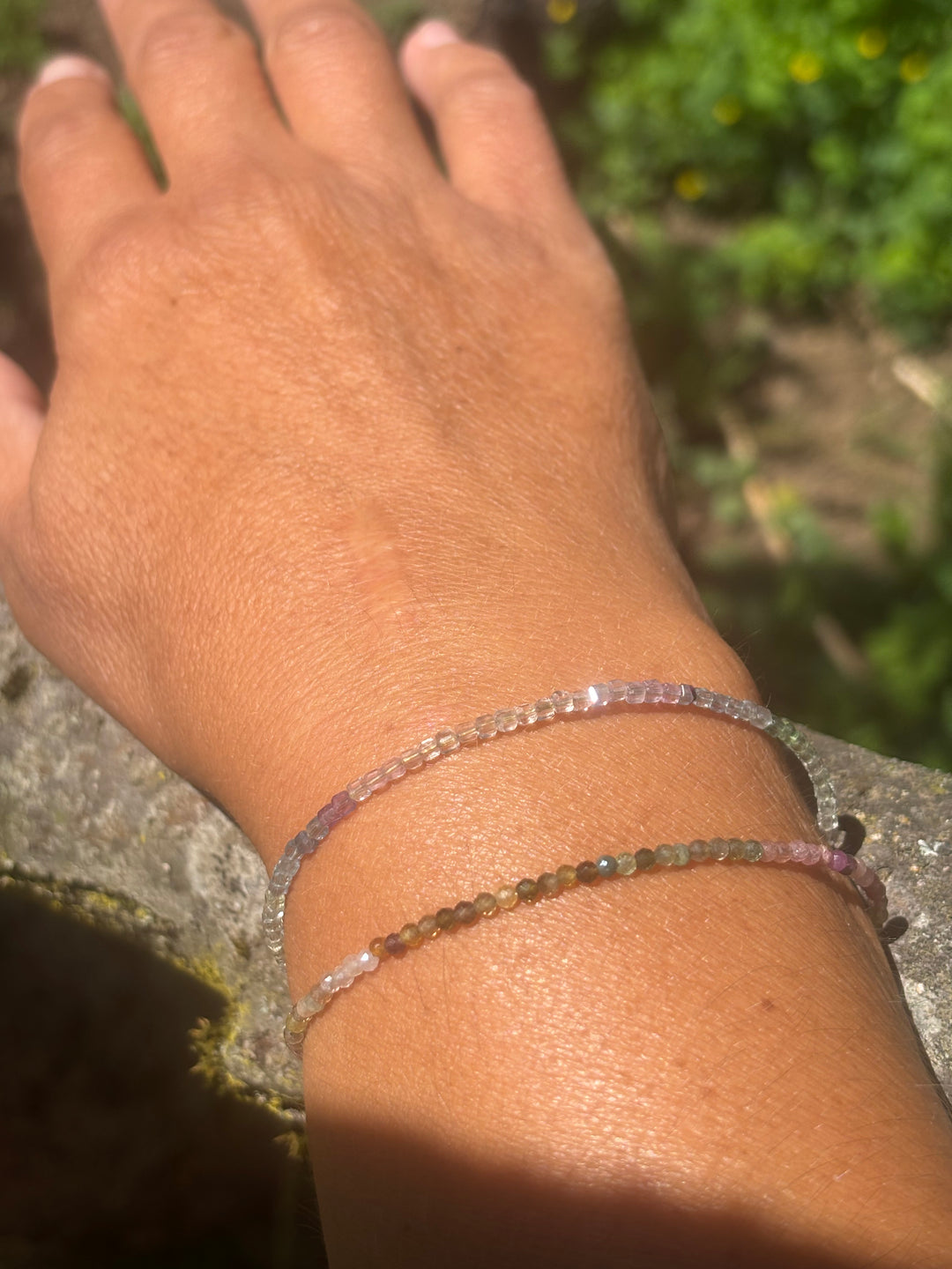 Seelenklar – 2er-Set Fluorit-Armbänder für Fokus & Harmonie