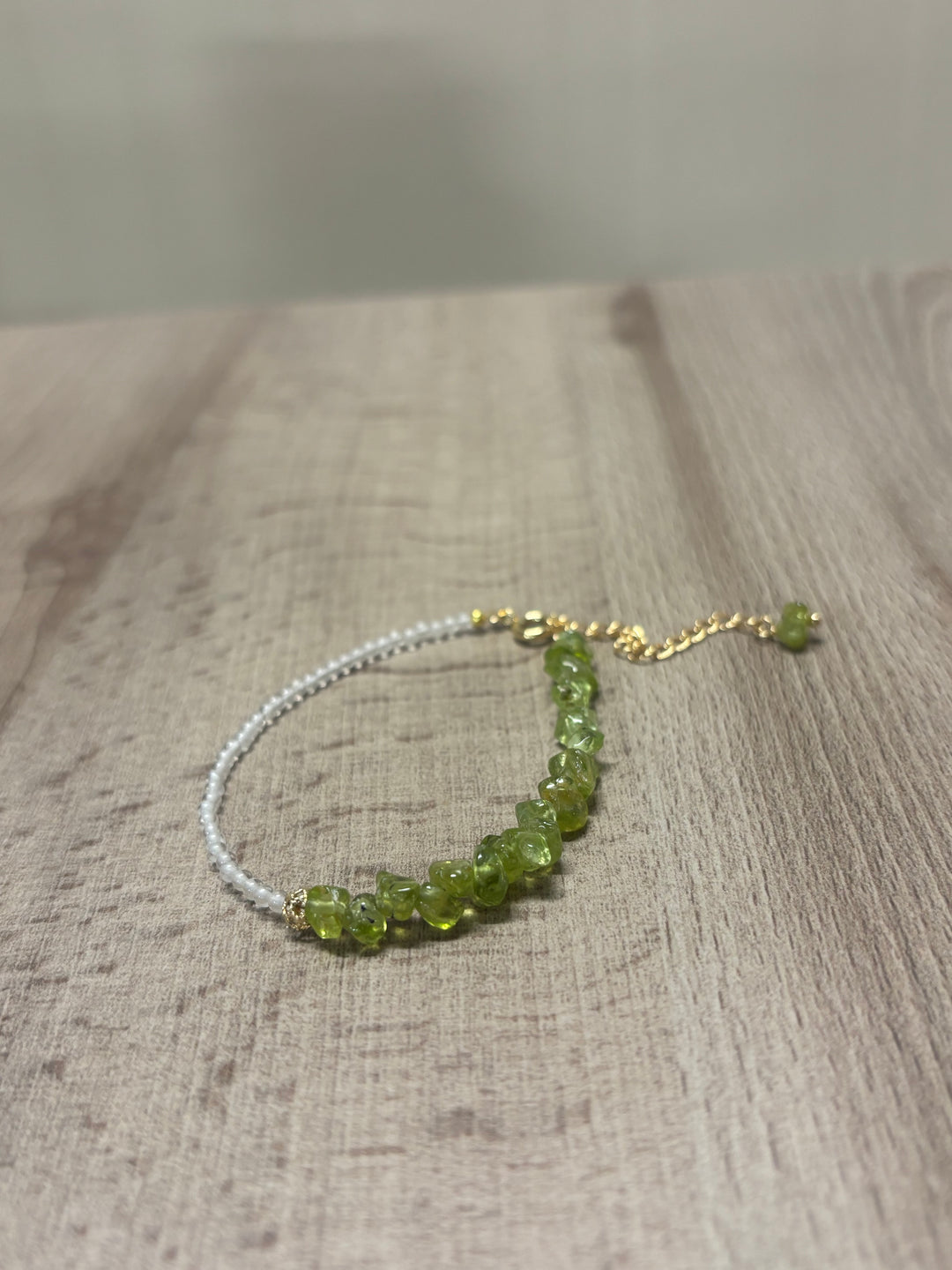 Edelstein Armband Lavendelquarz oder Peridot