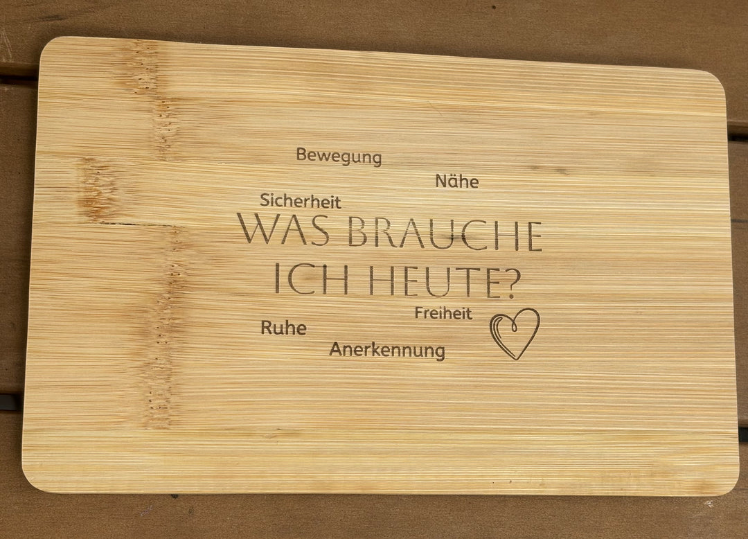 Frühstücksbrettchen Bambus Bedürfnis Check