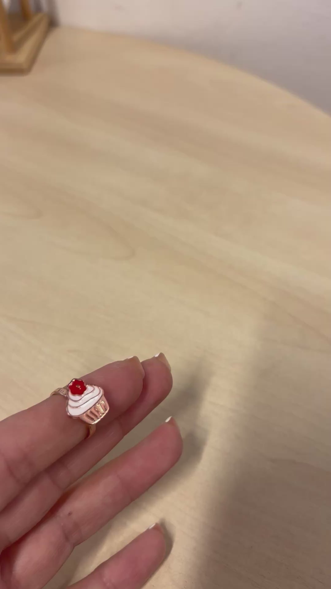 Cupcake Anti-Stress & Fidget Ring für Kinder
