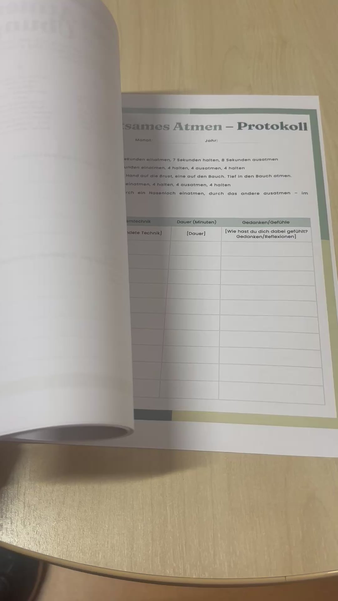 Mentale Gesundheit Workbook PDF